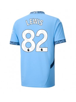 Manchester City Rico Lewis #82 Domaci Dres 2024-25 Kratak Rukavima